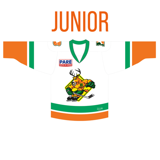 Chandail de hockey blanc - Junior