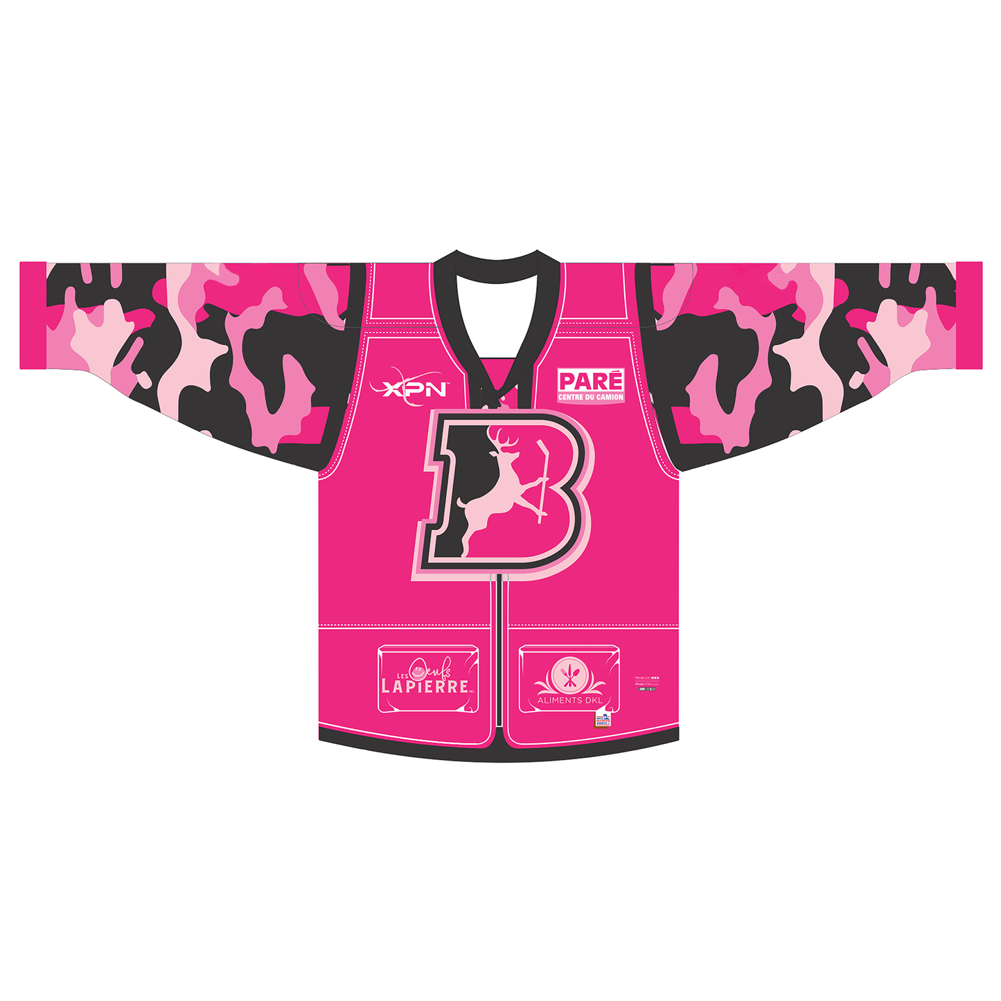 Chandail de hockey partisan pour la lutte contre le cancer - Adulte unisexe