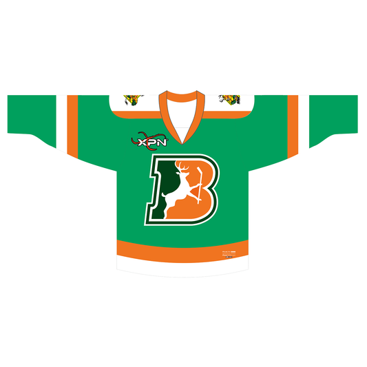 Chandail de hockey vert - Adulte unisexe