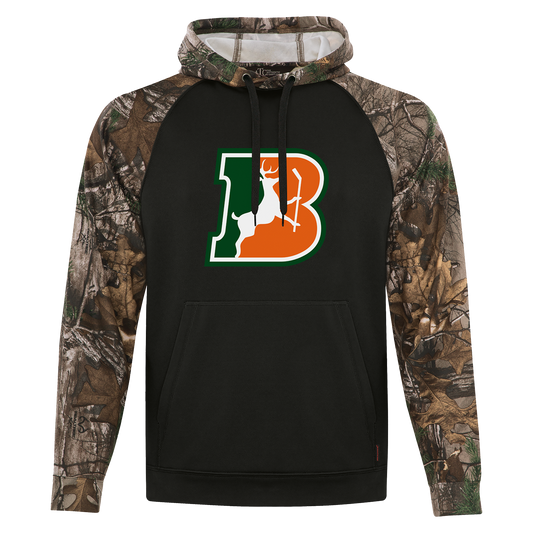 Hoodie noir camo REALTREE - Homme