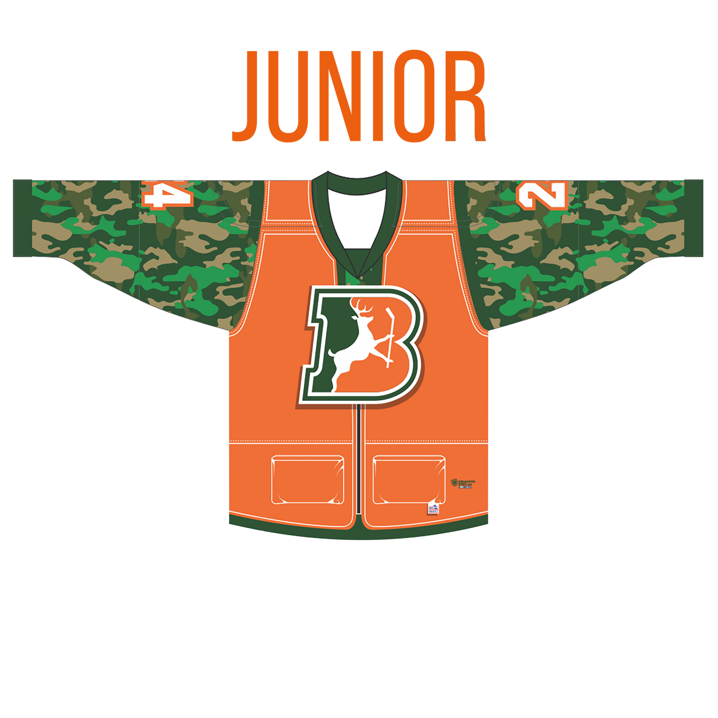 Chandail de hockey partisan - Junior