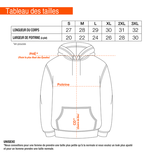 Hoodie ROSE BOWL - Unisexe