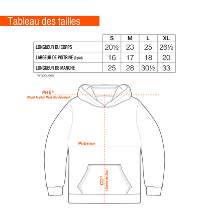 Hoodie en molleton "SAISON 2026-2027" - Junior